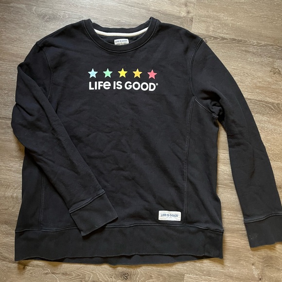 Life is Good Crewneck - Picture 1 of 2